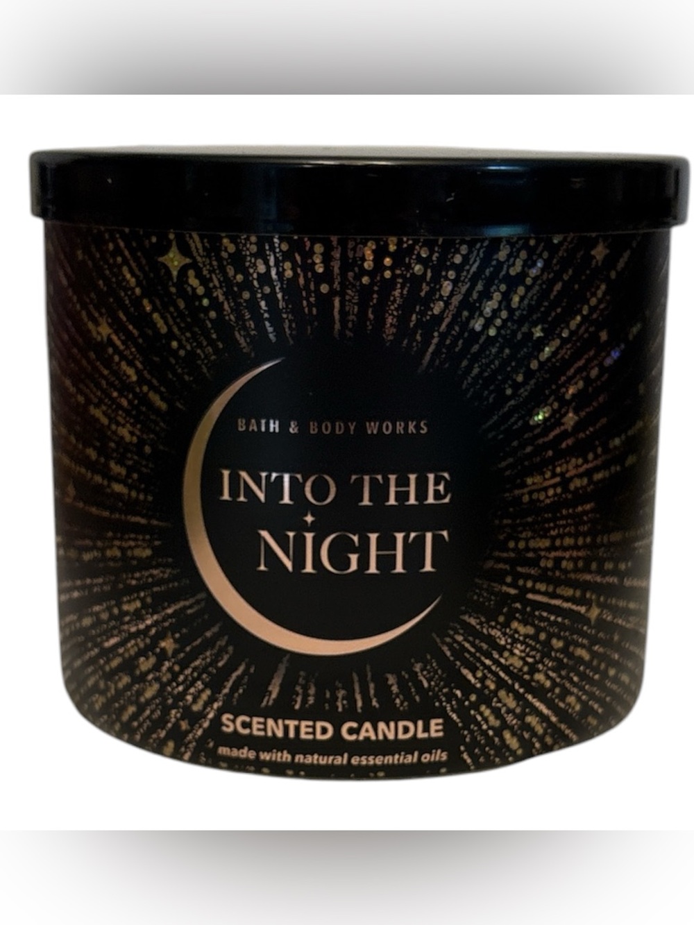 Bath & Body Works White Barn candle 14.5 oz 3 wick new Into The Night
